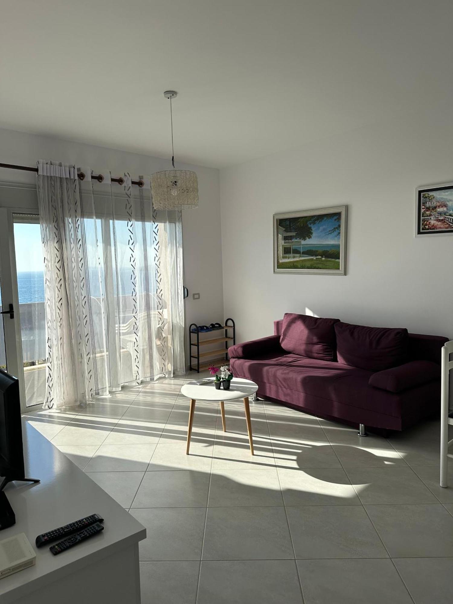 Sea View Apartment Влёра Экстерьер фото